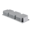 Skived fin heat sink for high power IGBT
